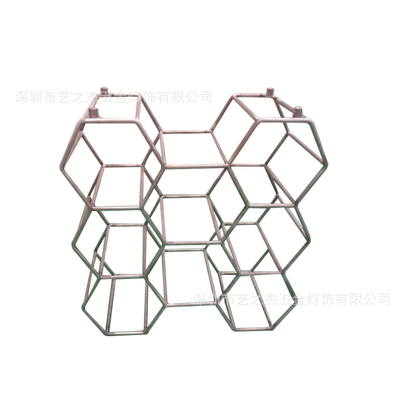 鐵線酒架圖片/鐵線酒架樣板圖 (3)