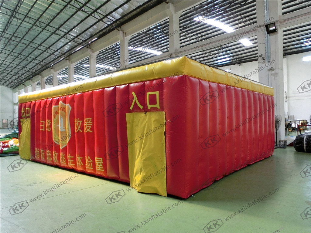 充氣消防演習(xí)充氣帳篷圖片/充氣消防演習(xí)充氣帳篷樣板圖 (2)