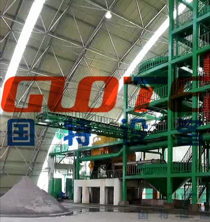 石英、鉀鈉長石玻璃砂濕法生產(chǎn)線圖片