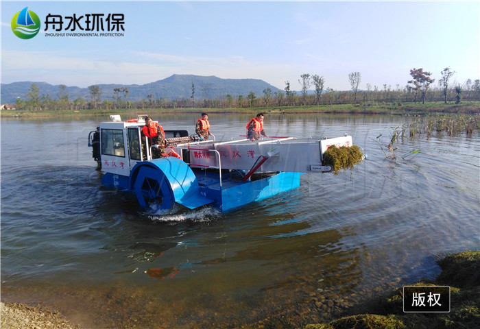 水草收割打撈船圖片/水草收割打撈船樣板圖 (4)