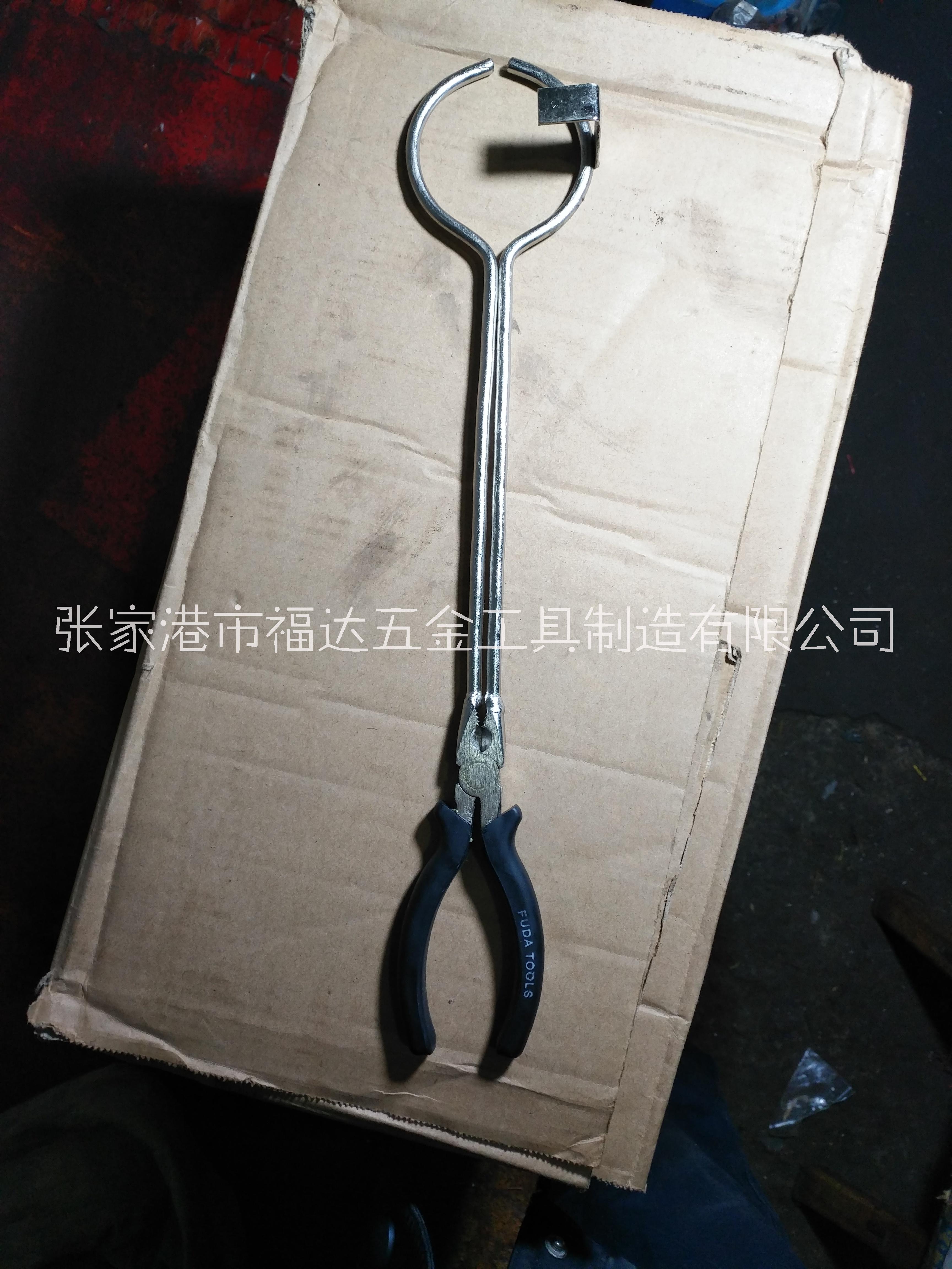 95cm 135cm 155cm加工 大型坩埚钳 加长夹持钳子  开模定制 火钳图片