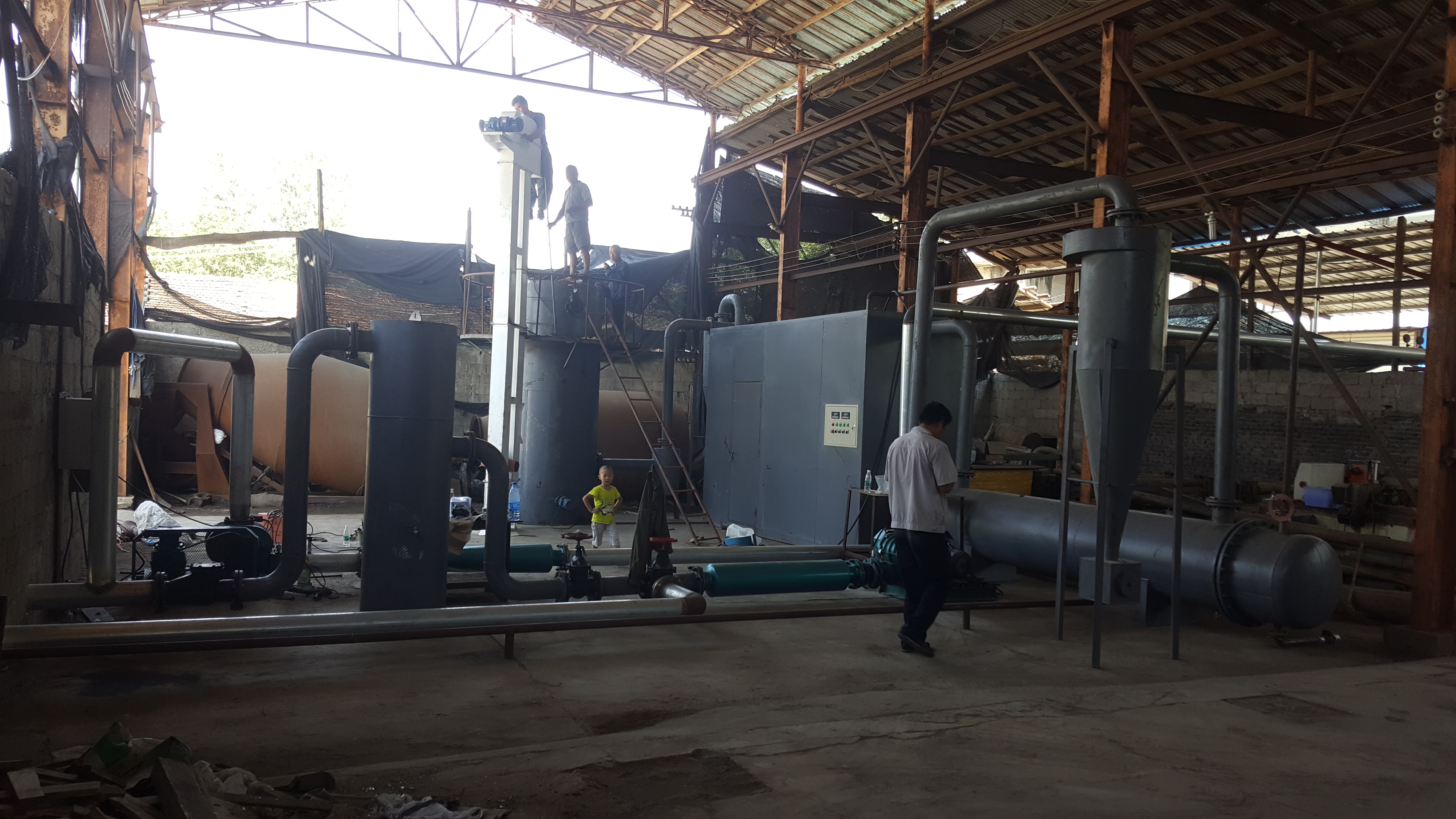 焦油列解器秸稈氣化成套設(shè)備圖片