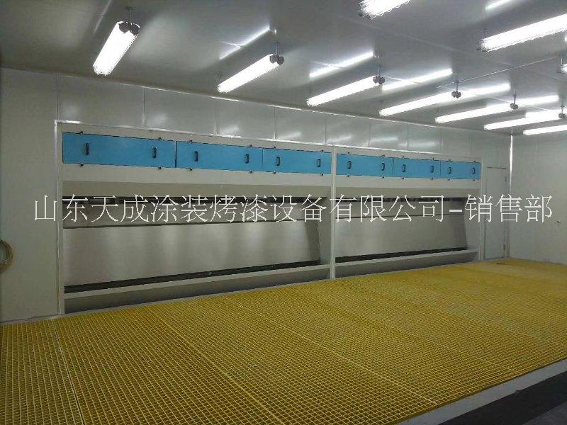 山東天成無泵水簾柜噴漆廢氣處理設備