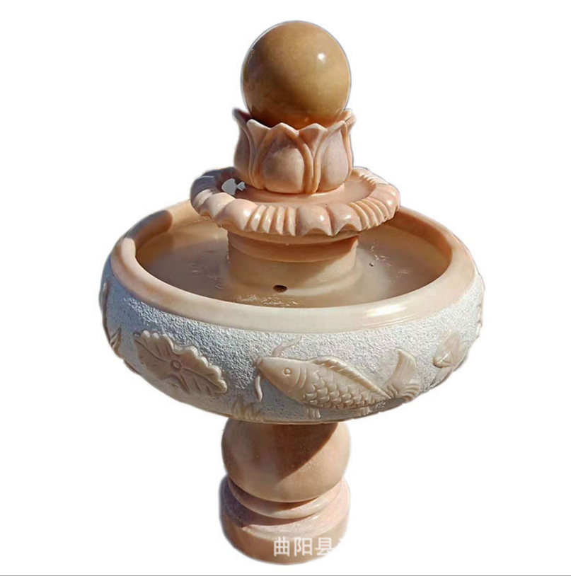 石雕噴泉圖片/石雕噴泉樣板圖 (1)