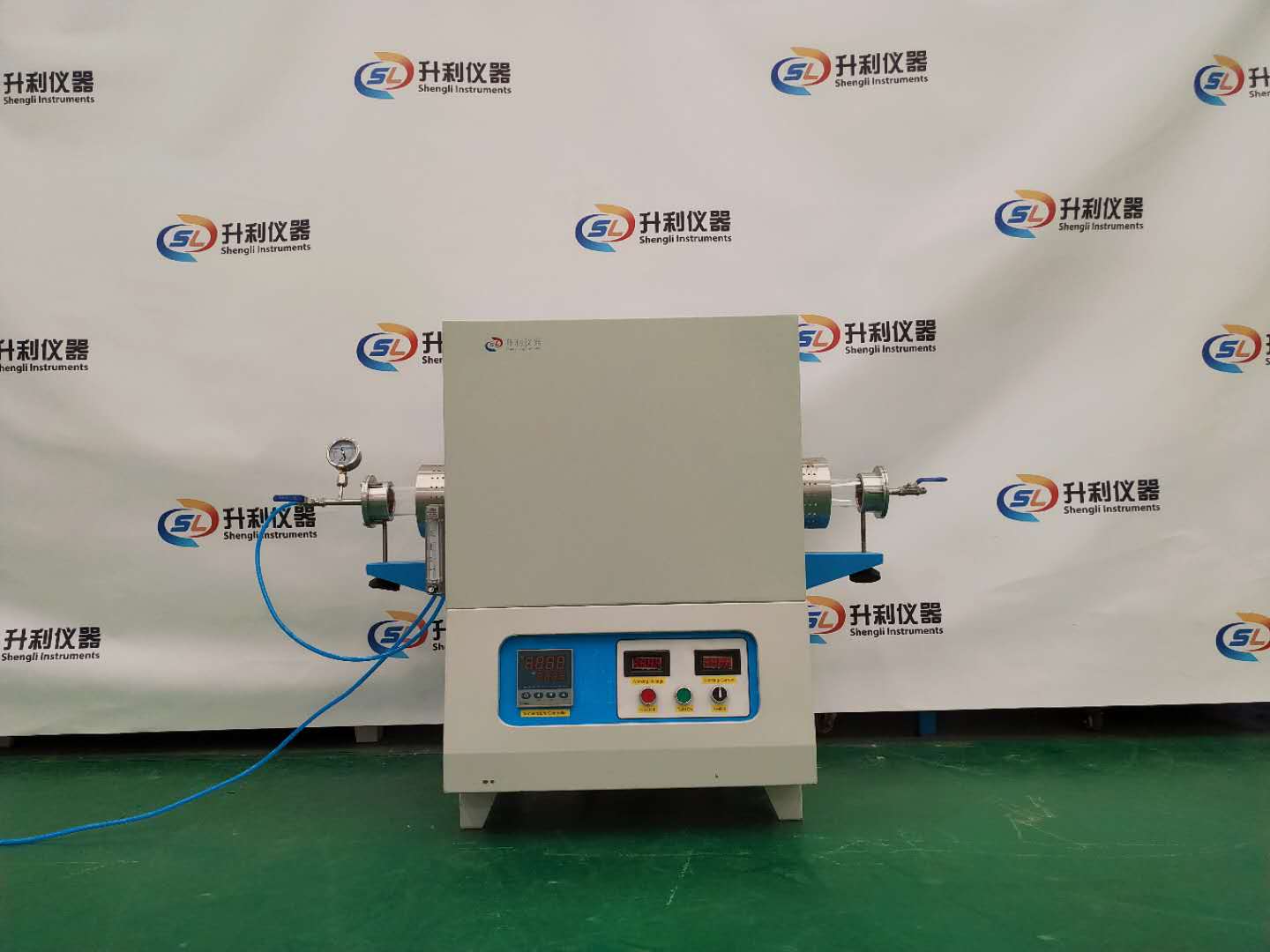 1400℃雙溫區(qū)管式爐