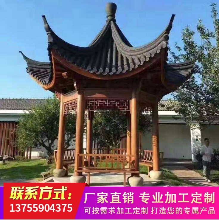 仿古涼亭圖片/仿古涼亭樣板圖 (1)