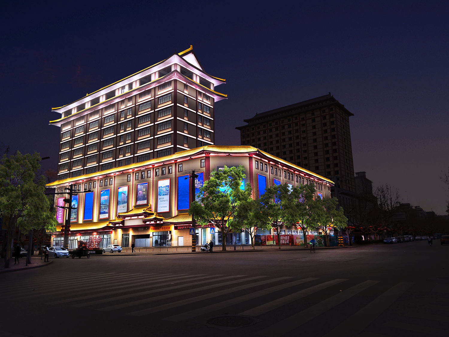 亮化工程效果圖圖片/亮化工程效果圖樣板圖 (3)