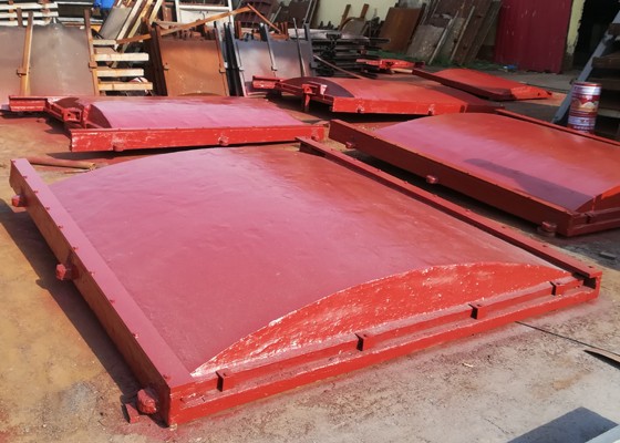 鑄鐵鑲銅閘門圖片/鑄鐵鑲銅閘門樣板圖 (4)