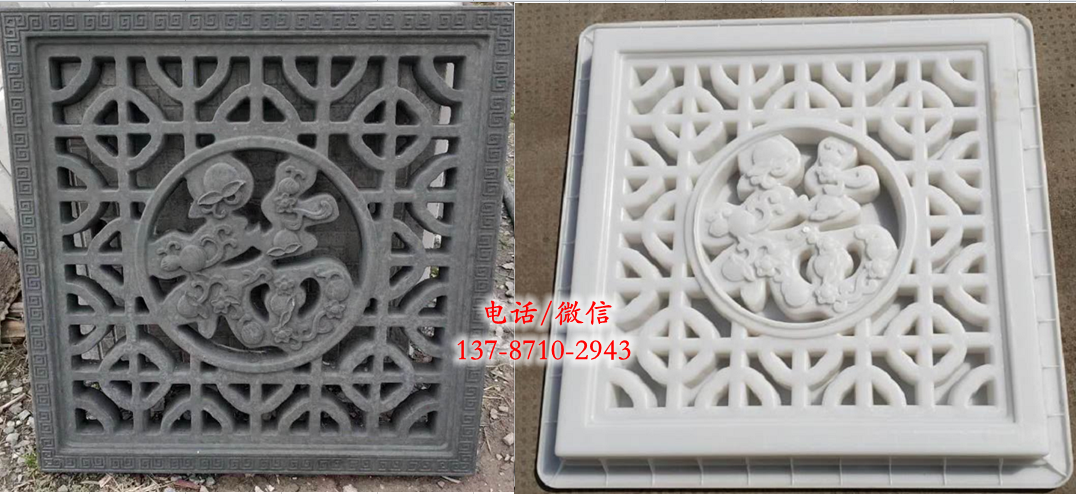 塑料仿木窗花模具，現(xiàn)澆塑料羅馬柱圖片/塑料仿木窗花模具，現(xiàn)澆塑料羅馬柱樣板圖 (3)