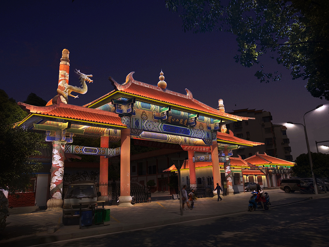 亮化效果圖圖片/亮化效果圖樣板圖 (2)