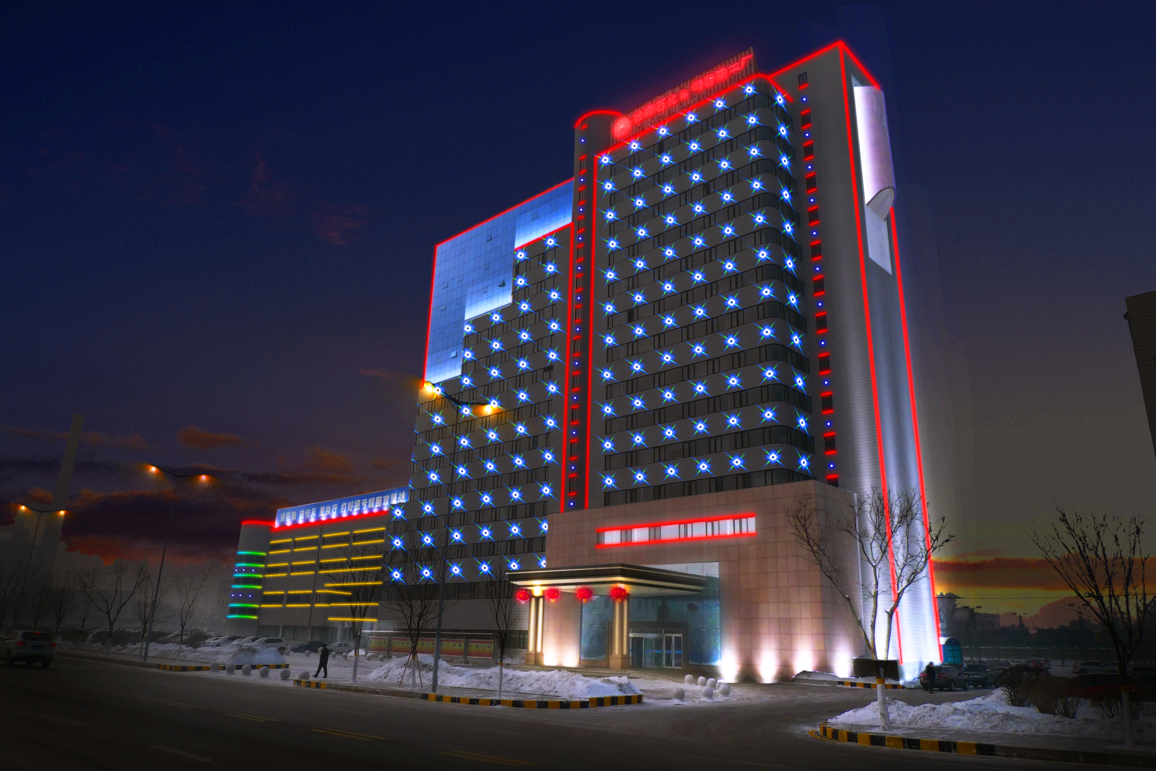 廣東樓盤亮化圖片/廣東樓盤亮化樣板圖 (1)