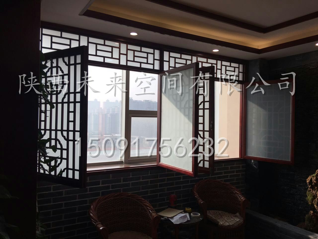 實木門窗圖片/實木門窗樣板圖 (3)