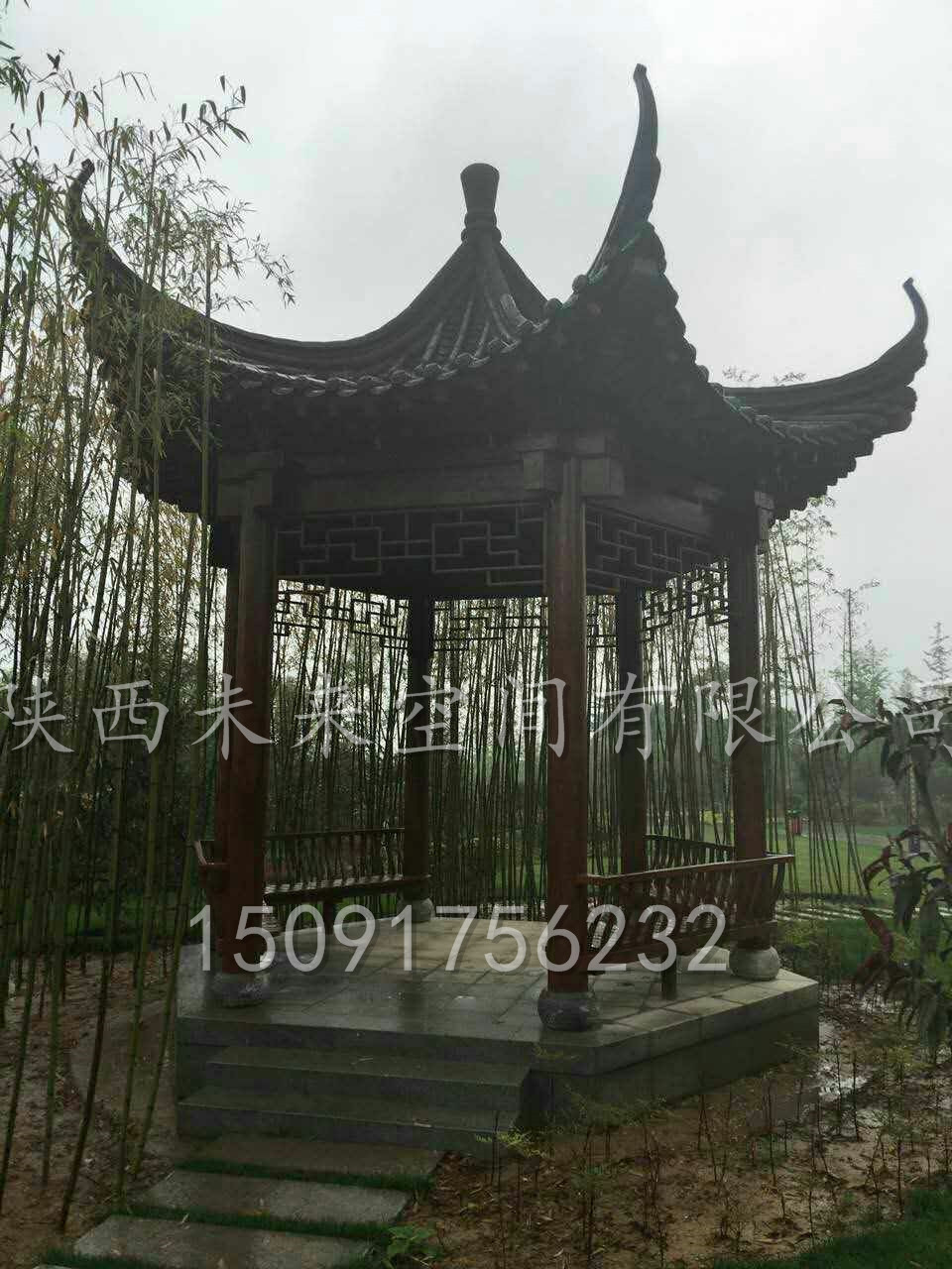 仿古涼亭圖片/仿古涼亭樣板圖 (4)