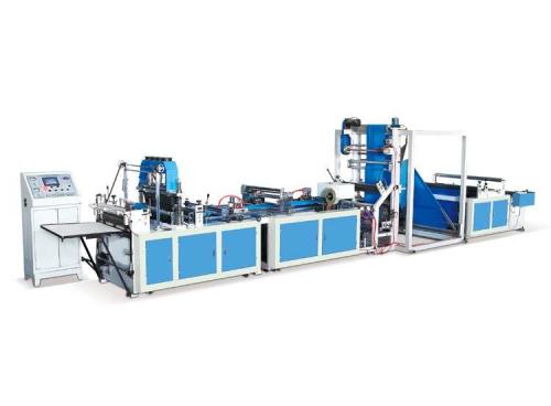 無紡布雙層背心袋制袋機圖片