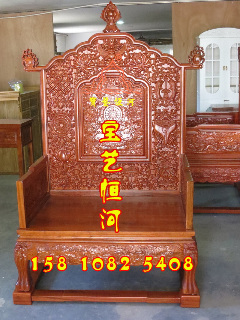 上師法座帶托圖片/上師法座帶托樣板圖 (2)