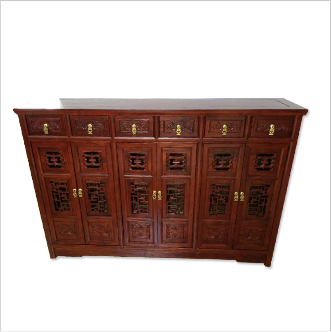 實木鞋柜圖片/實木鞋柜樣板圖 (3)