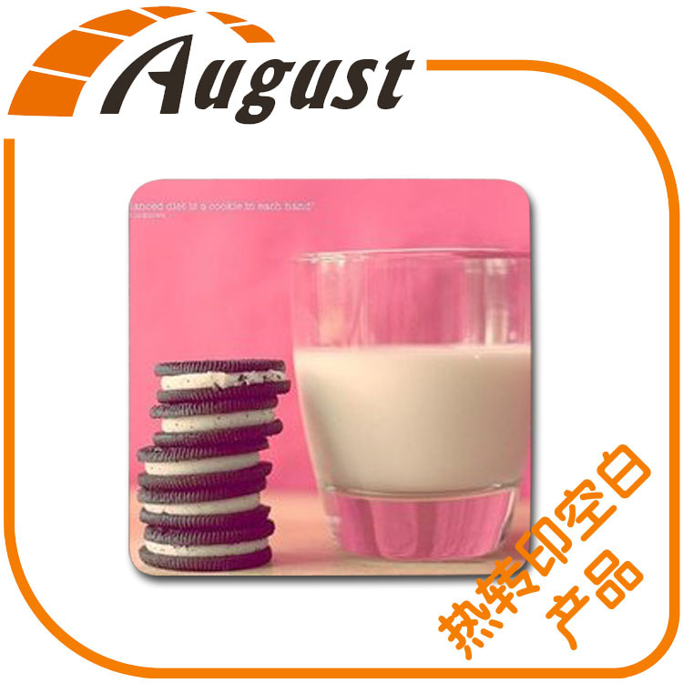 廠家定制 方形DIY橡膠杯墊 Q05-4 櫥柜隔熱墊 熱轉(zhuǎn)印空白耗材批發(fā)