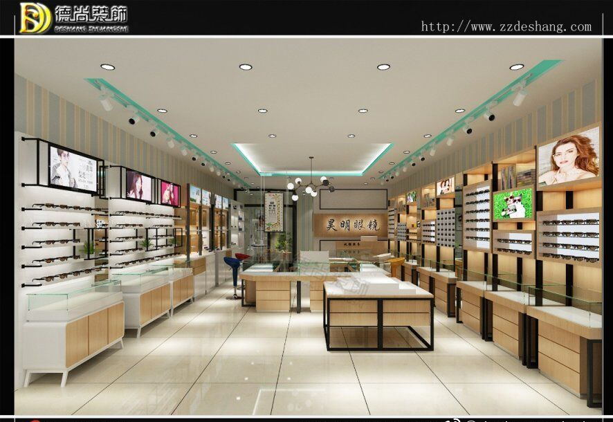 眼鏡店裝修圖片/眼鏡店裝修樣板圖 (4)