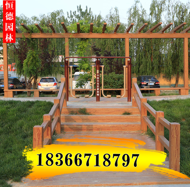 木塑葡萄架圖片/木塑葡萄架樣板圖 (3)