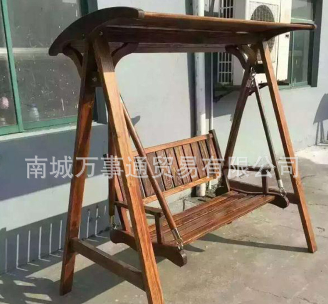 防腐木秋千椅圖片/防腐木秋千椅樣板圖 (3)