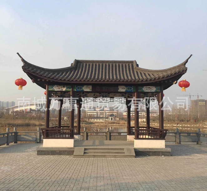 古建八角亭圖片/古建八角亭樣板圖 (4)