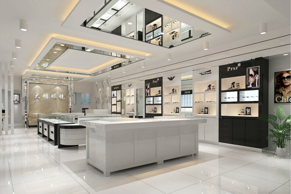 眼鏡店如何裝修，展柜怎么擺放圖片/眼鏡店如何裝修，展柜怎么擺放樣板圖 (1)