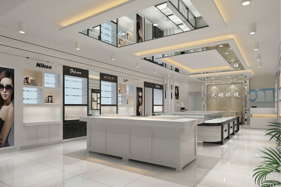 眼鏡店裝修圖片/眼鏡店裝修樣板圖 (1)