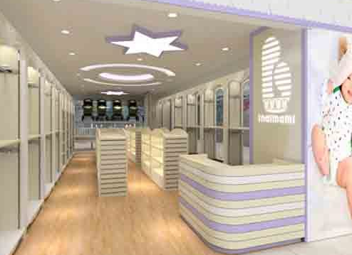 母嬰展柜圖片/母嬰展柜樣板圖 (2)