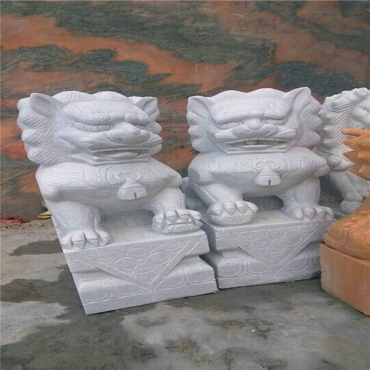 石雕石獅子圖片/石雕石獅子樣板圖 (2)