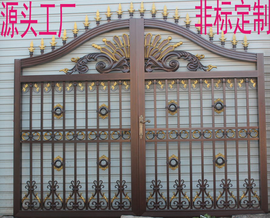 鋁藝庭院大門圖片