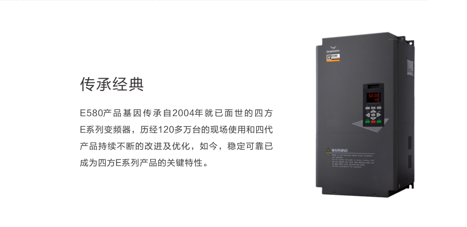 四方變頻器E580-11kw圖片