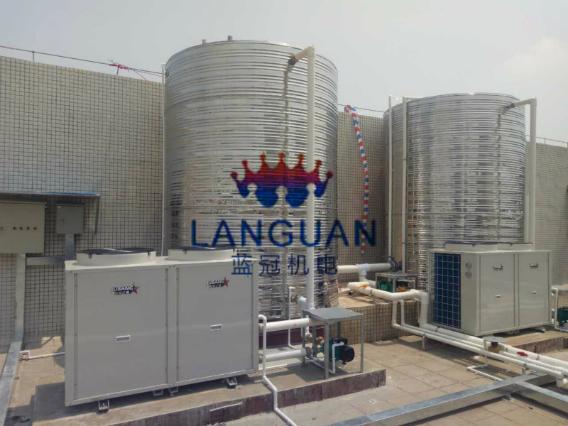 安全可靠無風(fēng)險的空氣能熱水工程圖片