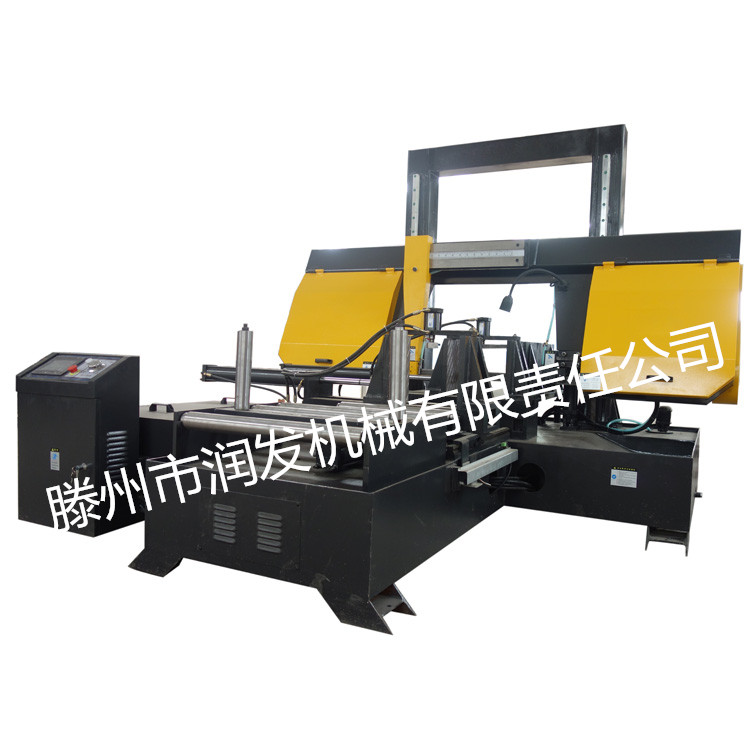 大型全自動GS4265數(shù)控帶鋸床 龍門式數(shù)控金屬帶鋸床 臥式數(shù)控鋸床