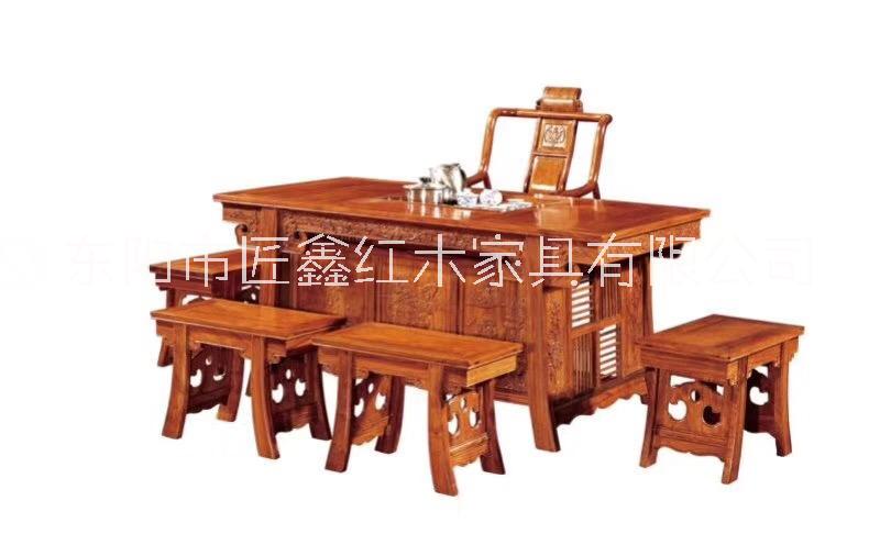 花梨木茶桌圖片/花梨木茶桌樣板圖 (2)