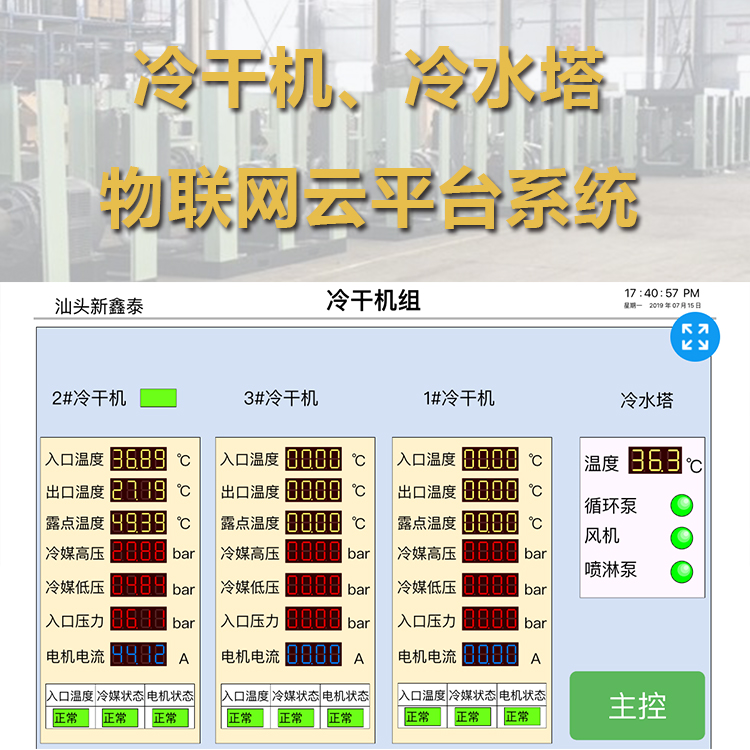 冷干機冷水塔圖片