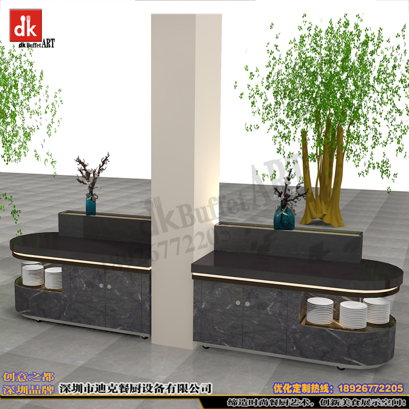自助餐臺(tái)圖片/自助餐臺(tái)樣板圖 (2)