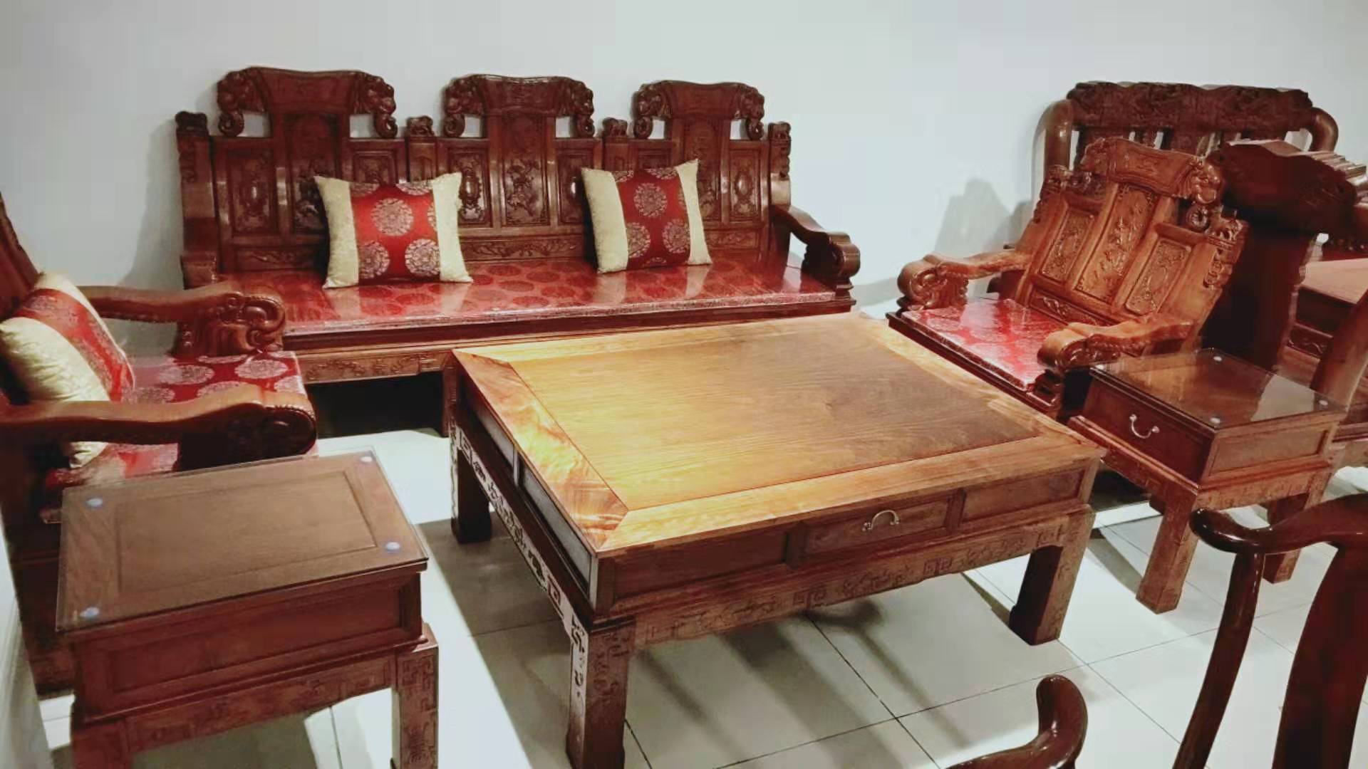 紅木家具沙發(fā)桌子圖片/紅木家具沙發(fā)桌子樣板圖 (2)