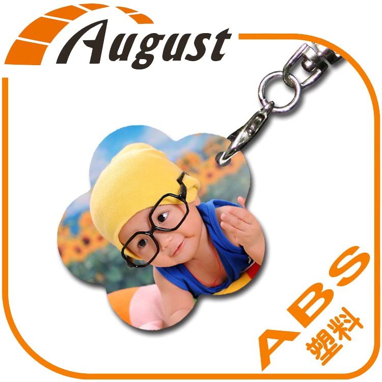 熱轉(zhuǎn)印空白耗材   ABS塑料鑰匙扣套裝A201