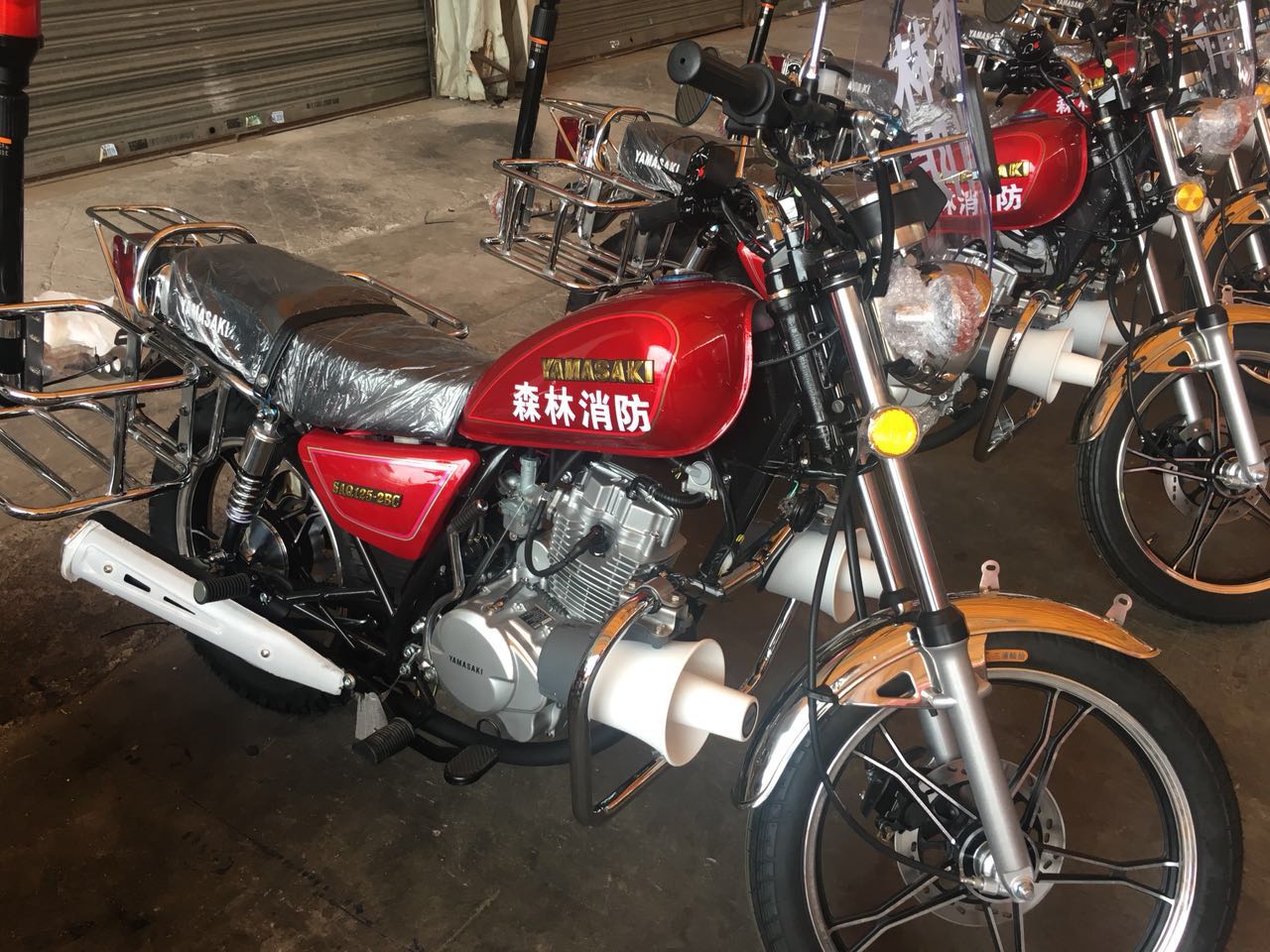 山東天盾二輪消防摩托車森林巡邏圖片/山東天盾二輪消防摩托車森林巡邏樣板圖 (2)