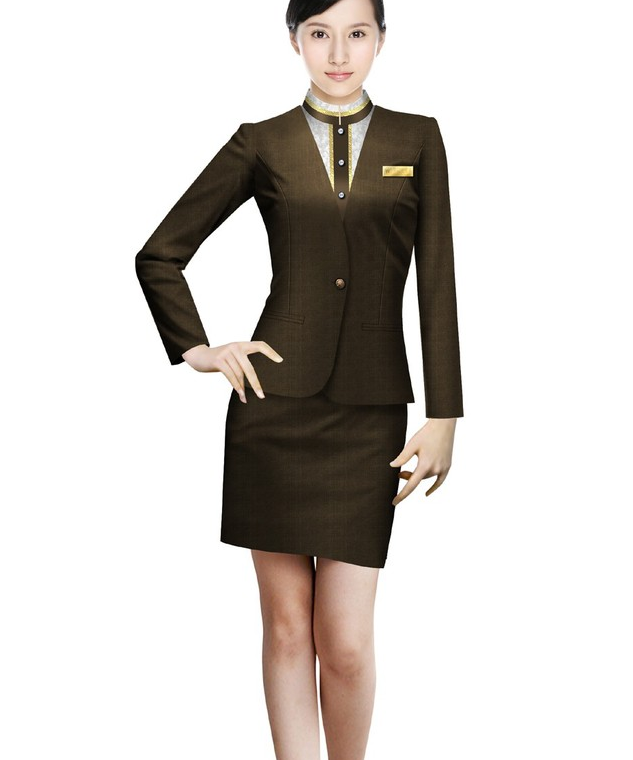 酒店女迎賓服圖片/酒店女迎賓服樣板圖 (2)
