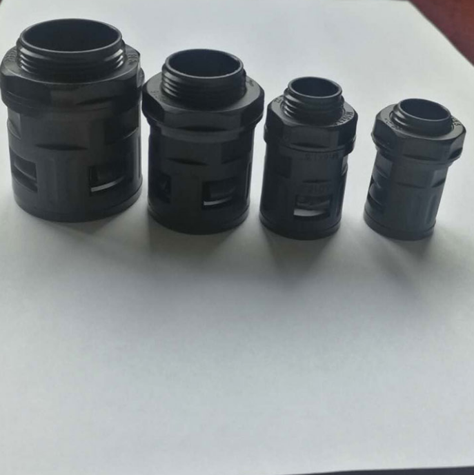 塑料波紋管接頭 PE/PP/PA波紋管直插接頭 塑料軟管接頭 浪管接頭