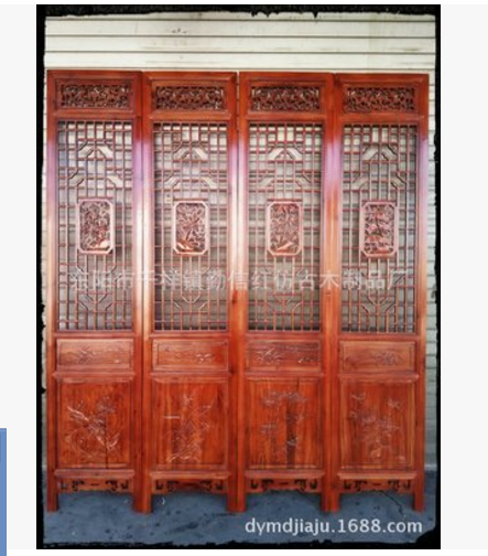 定做花格屏風_仿古門窗定做_價格