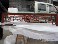 木雕屏風(fēng)價格_年年有余掛落_定做廠家