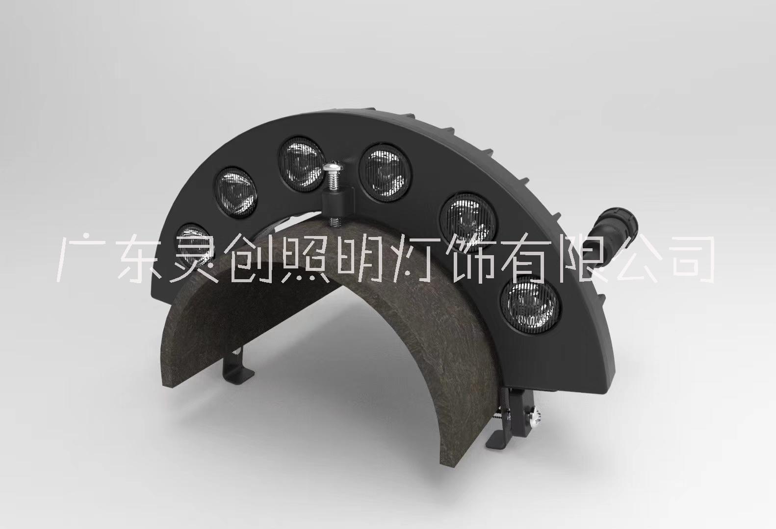 靈創(chuàng)照明古建筑文旅項(xiàng)目LED金黃光瓦楞燈高端款式