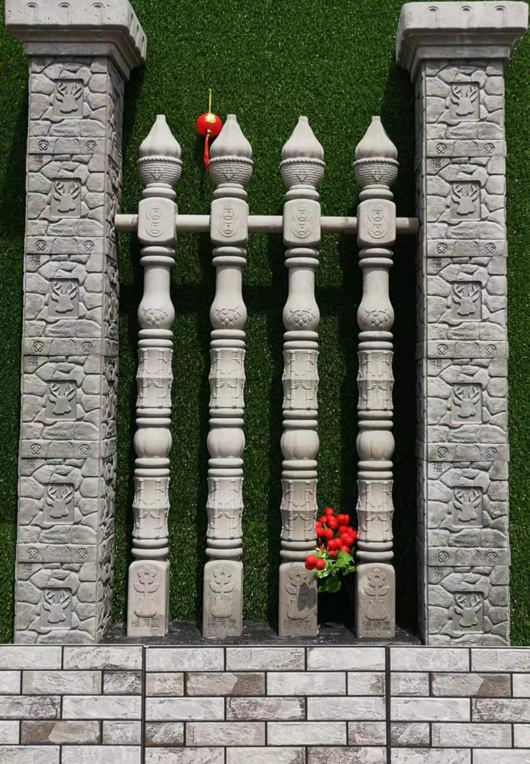 藝術圍欄模具圖片/藝術圍欄模具樣板圖 (3)