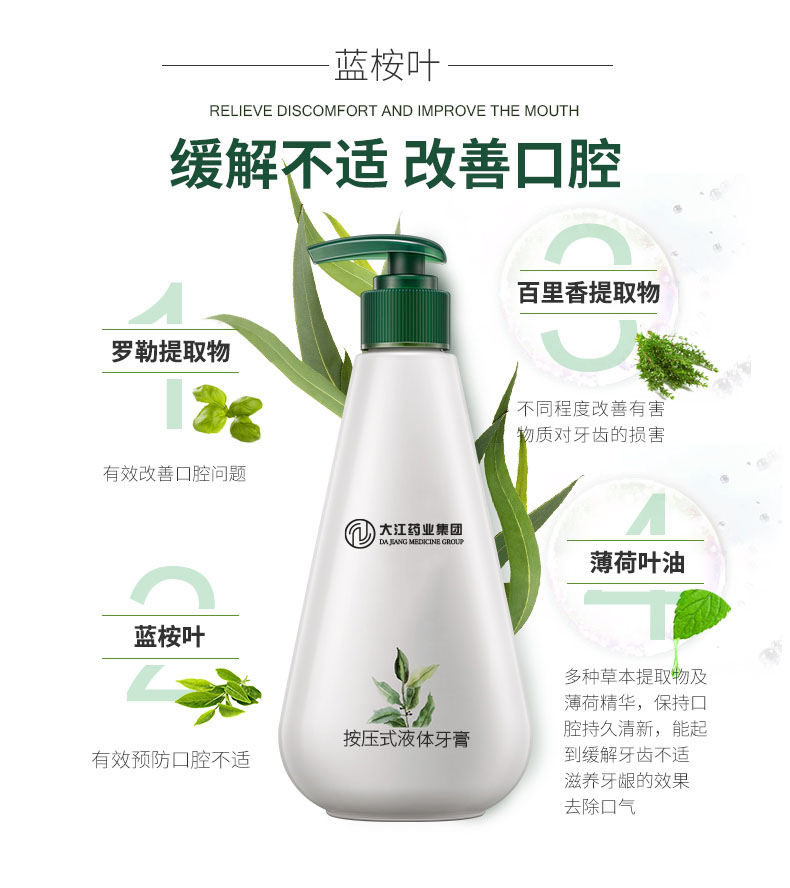 按壓式液體牙膏圖片/按壓式液體牙膏樣板圖 (3)