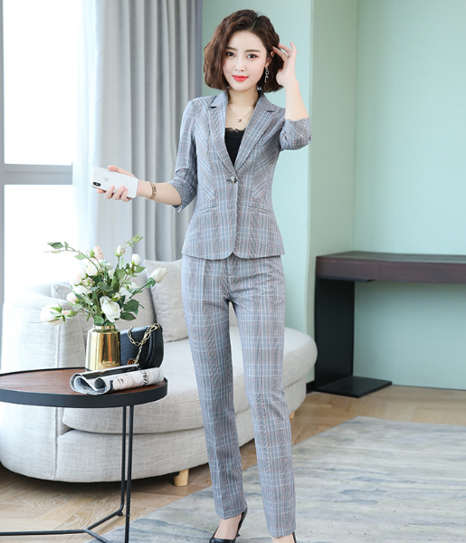 職業(yè)套裝圖片/職業(yè)套裝樣板圖 (4)