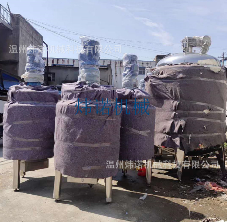 煒諾廠家供應不銹鋼攪拌罐 電加熱日化攪拌罐 多功能加熱攪拌罐 電加熱攪拌罐