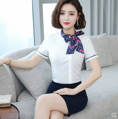 襯衫職業(yè)套裝圖片/襯衫職業(yè)套裝樣板圖 (4)