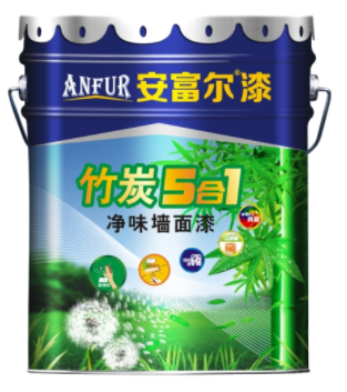 安富爾漆竹炭五合一凈味墻面漆圖片